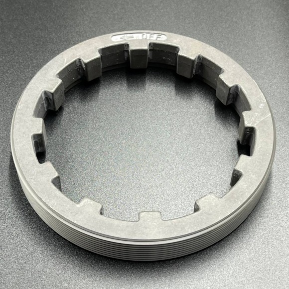 Гайка редуктора корончатая Yamaha F300-350 (KACAWA)