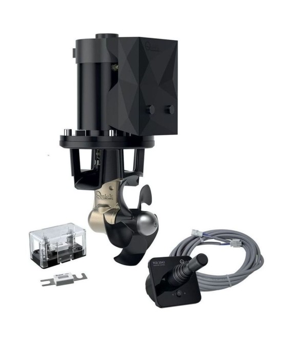 Подруливающее устройство Quick, D185mm, 55KGF, 12 В, (TCD2042 - TCDEX08 - NO TNL)
