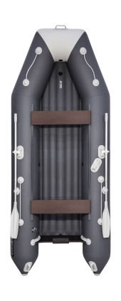Надувная лодка ПВХ, АКВА 3600 НДНД, графит/светло-серый Надувная лодка ПВХ, АКВА 3600 НДНД, графит/светло-серый