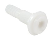 Разъем водосброса пластиковый под шланг 16 мм