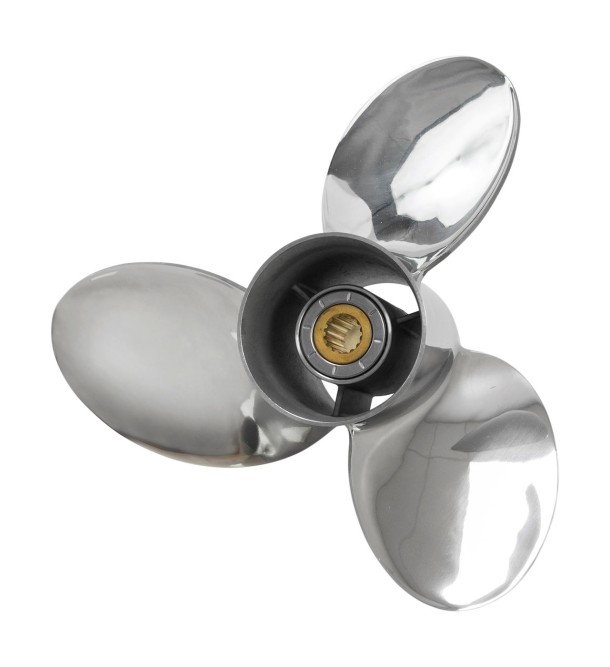 Винт гребной Suzuki DF150-300;3x15-1/4x19L левый, стальной
