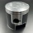 Поршневой комплект Suzuki DT40/DT40C (0.50mm) (KACAWA)