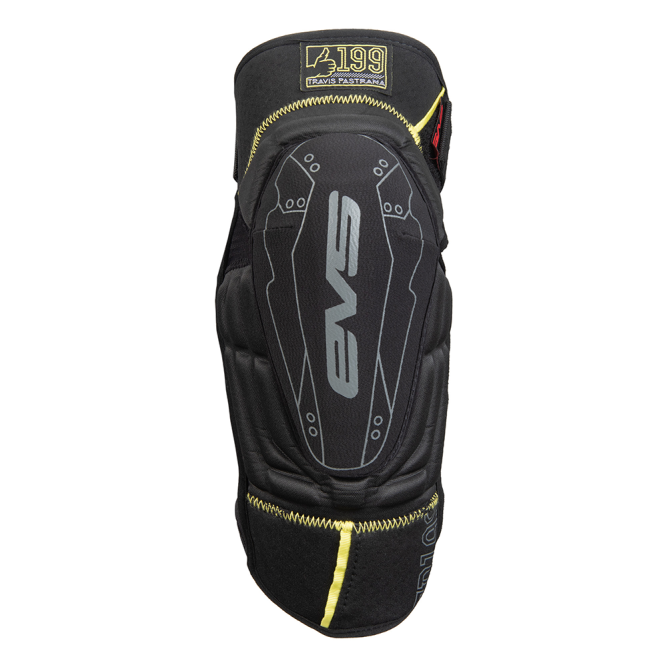Детская защита колена и голени EVS TP199 Black/Hi-Viz Yellow, Youth