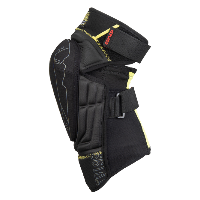 Детская защита колена и голени EVS TP199 Black/Hi-Viz Yellow, Youth