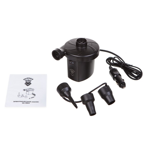 Насос электрический Skipper макс. давл. 0,033 BAR, производ. 24 л/мин, макс. мощн. 40 Вт, уров. шума 85 Дб