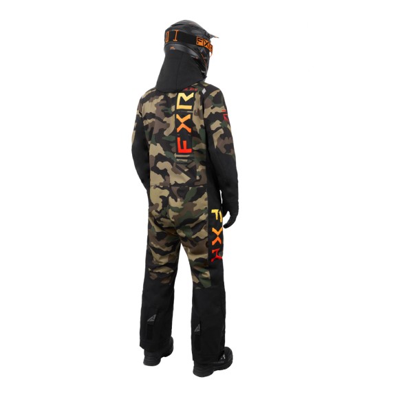 Комбинезон FXR Helium без утеплителя Camo/Sunset, S