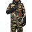 Комбинезон FXR Helium без утеплителя Camo/Sunset, S