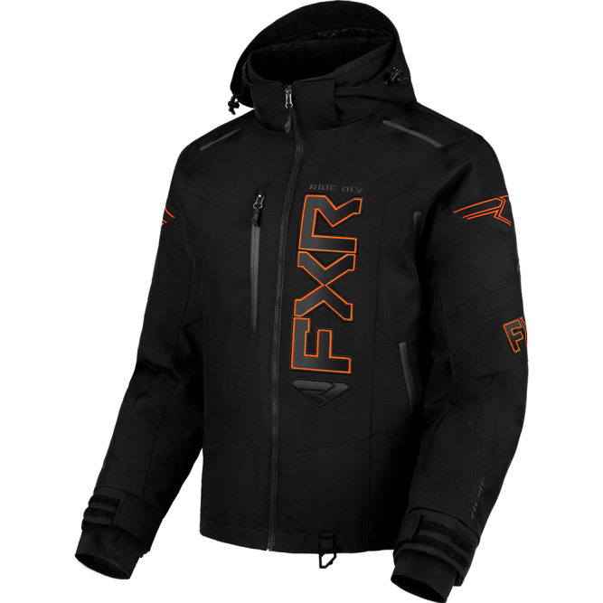 Куртка FXR Helium X 2-in-1 с утеплителем Black/Orange, L