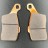 Тормозные колодки усиленные BRP Ski Doo (507032473) (KINETIX)