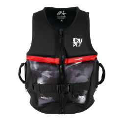 Жилет страховочный JetPilot 3SXTY Hyperflex S-grip Eco Vest Black/White, 4XL