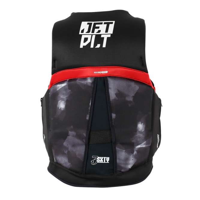 Жилет страховочный JetPilot 3SXTY Hyperflex S-grip Eco Vest Black/White, 4XL