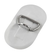 Рым-ручка транспортировочная с накладкой, серая Рым-ручка транспортировочная с накладкой, серая