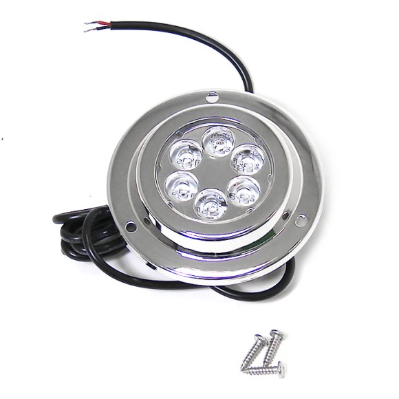 Светильник светодиодный подводный, нержавеющая сталь, свет белый Светильник светодиодный подводный, нержавеющая сталь, свет белый