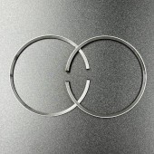 Кольца поршневые, комплект на один поршень Yamaha 30D (0.25mm) (Omax)