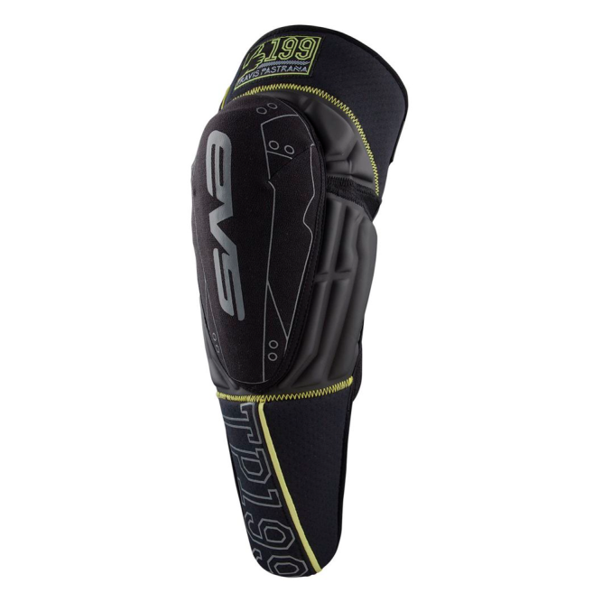 Защита колена и голени EVS TP199 Black / Hi-Viz Yellow, Small / Medium