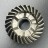 Шестерня заднего хода Yamaha 40Q (6H9-45570-00) (Omax)