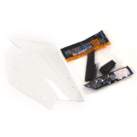 Стекло ветровое BRP левое платформы REV-XU, REV-XR (2мм)