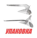 Якорь Дельта 10 кг, оцинкованный, Marine Rocket (упаковка из 2 шт.)
