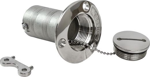 Горловина заливная для дизтоплива 38 мм, ключ, Marine Rocket