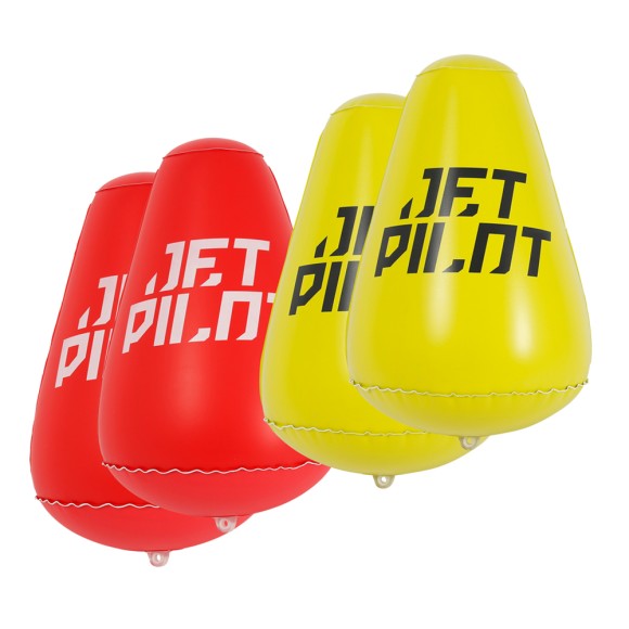 Тренировочный буй (4шт) JetPilot yellow/red, One Size