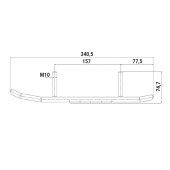 Конек лыжи снегохода BRP 100326T