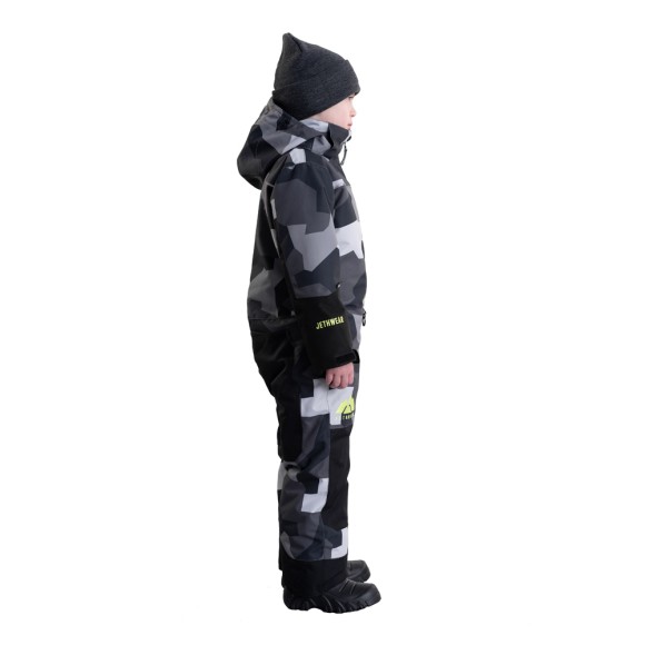 Детский комбинезон Jethwear Odin & Olivia с утеплителем Grey Camo, 122-128