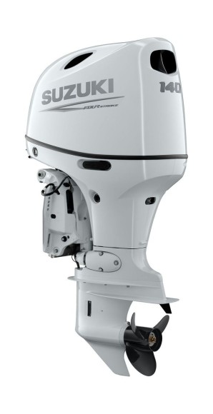 Мотор лодочный Suzuki DF140BTL CAN, белый Мотор лодочный Suzuki DF140BTL CAN, белый