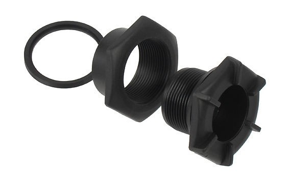 Клапан сливной для лодки ПВХ в сборе, черный Клапан сливной для лодки ПВХ в сборе, черный