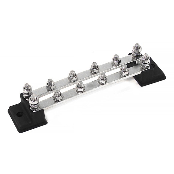 Клемма электромонтажная M6×8 двойная 150А/48В NEKEKE