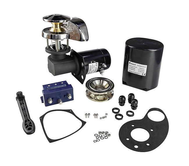 Лебедка якорная Italwinch SMART PLUS, 1000Вт, 12 В, цепь 8мм
