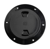 Лючок палубный 4", черный