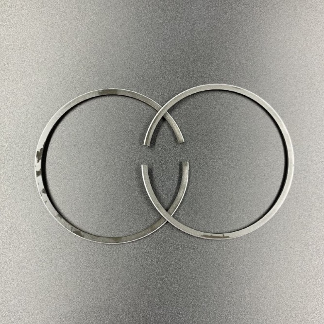 Кольца поршневые, комплект на один поршень Yamaha 55, 75-90 (0.25mm) (Sinera)