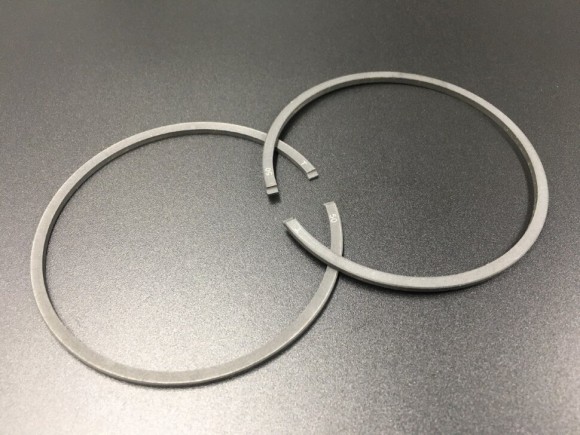 Кольца поршневые, Комплект нижних колец на 2 поршня Tohatsu M40C (361-00014-0;361-87124-0) (0.50mm)