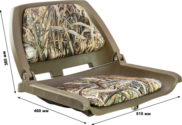 Кресло мягкое складное, цвет камуфляж камыш, Marine Rocket