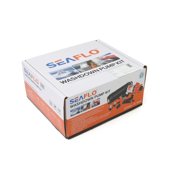 Комплект помывочный SeaFlo, 12V 11.3 л/мин, 4.8 BAR