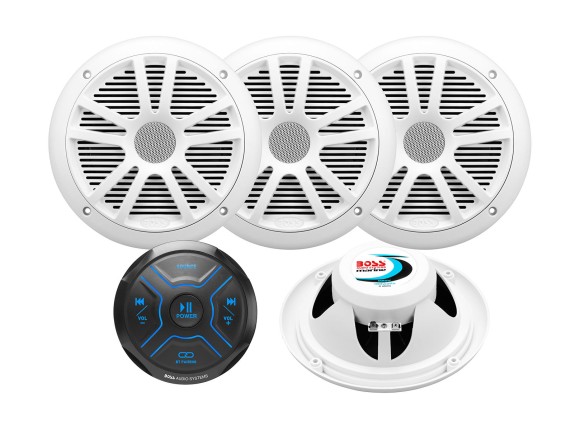 Морская магнитола BOSS MG250W.64 (комплект4)