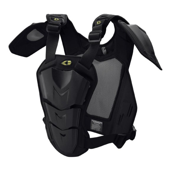 Жилет защитный EVS Revo 5 Black/Hi-Viz, Small / Medium