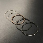 Кольца поршневые, комплект на один поршень Honda BF4.5-5 (STD) (Honda) Кольца поршневые, комплект на один поршень Honda BF4.5-5 (STD) (Honda)