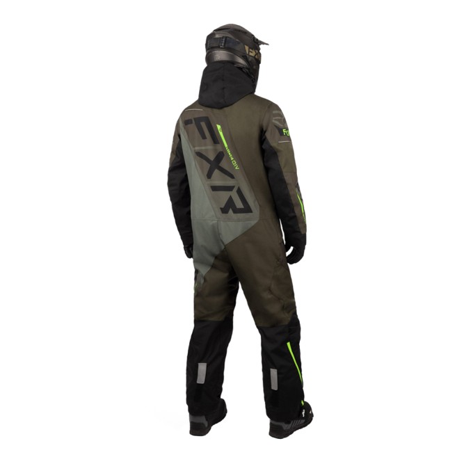 Комбинезон FXR CX без утеплителя Dark Olive/Lime, 2XL