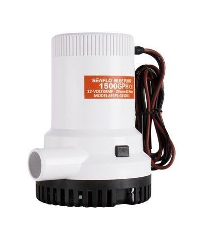 Помпа осушительная 24 В, 2000GPH (7570 л/час), SeaFlo Помпа осушительная 24 В, 2000GPH (7570 л/час), SeaFlo