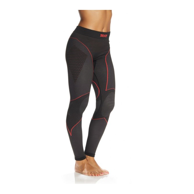 Термоштаны SIXS PNXW CU Black/Red, XS/S