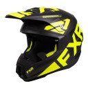 Шлем FXR Torque Team Black/Hi Vis, 2XL