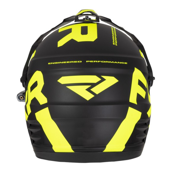 Шлем FXR Torque Team Black/Hi Vis, 2XL