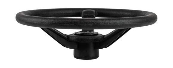 Рулевое колесо RIVIERA черный обод и спицы д. 350 мм