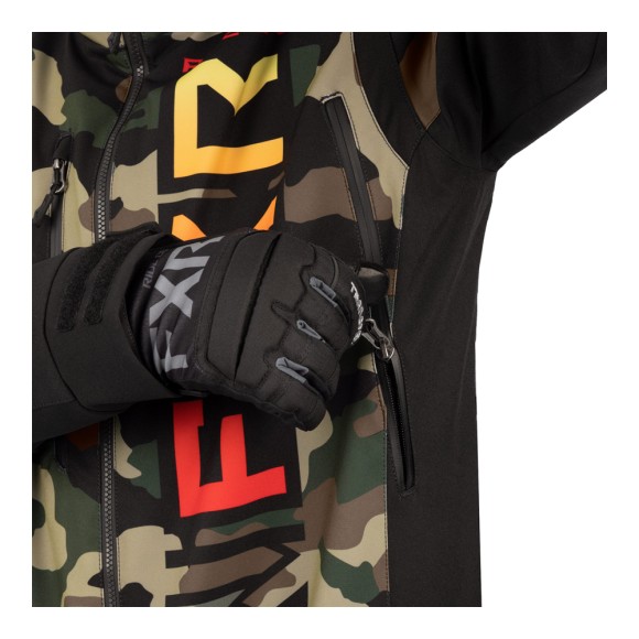 Комбинезон FXR Helium без утеплителя Camo/Sunset, XL
