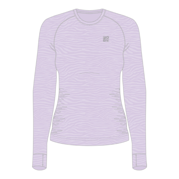 Термокофта FXR Atmosphere Lavender Zebra, M