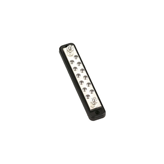 Шина питания AAA 12П, 250А, 193,7 x 38,1 x 41,3 мм (В)