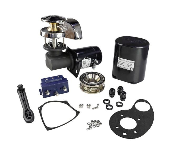 Лебедка якорная Italwinch SMART PLUS, 1500Вт, 12 В, цепь 8мм