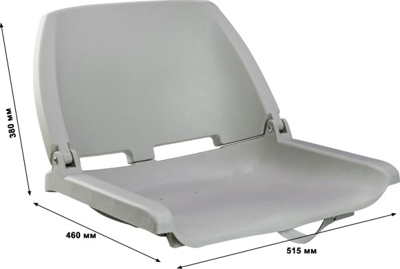 Кресло складное, пластик, цвет серый, Marine Rocket