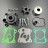 Ремкомплект помпы охлаждения Honda BF30 (с корпусом) (PREMARINE)